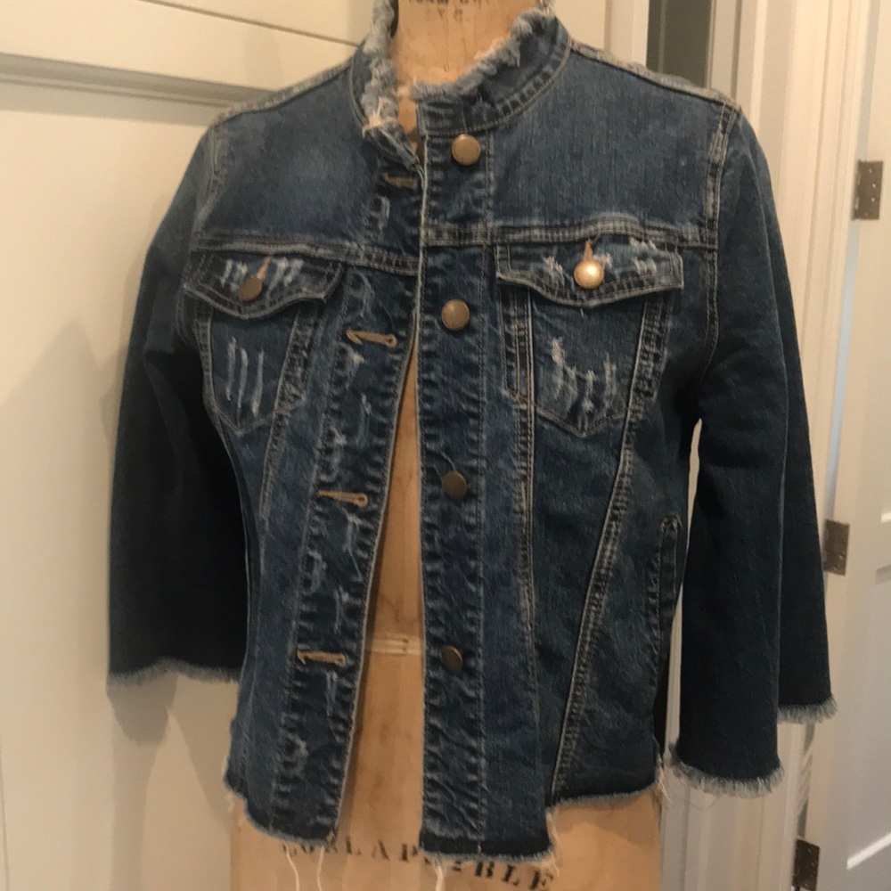 Rachel Roy Jean jacket size small